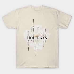 SUMMER HOLIDAYS - Jane Austen novels design T-Shirt